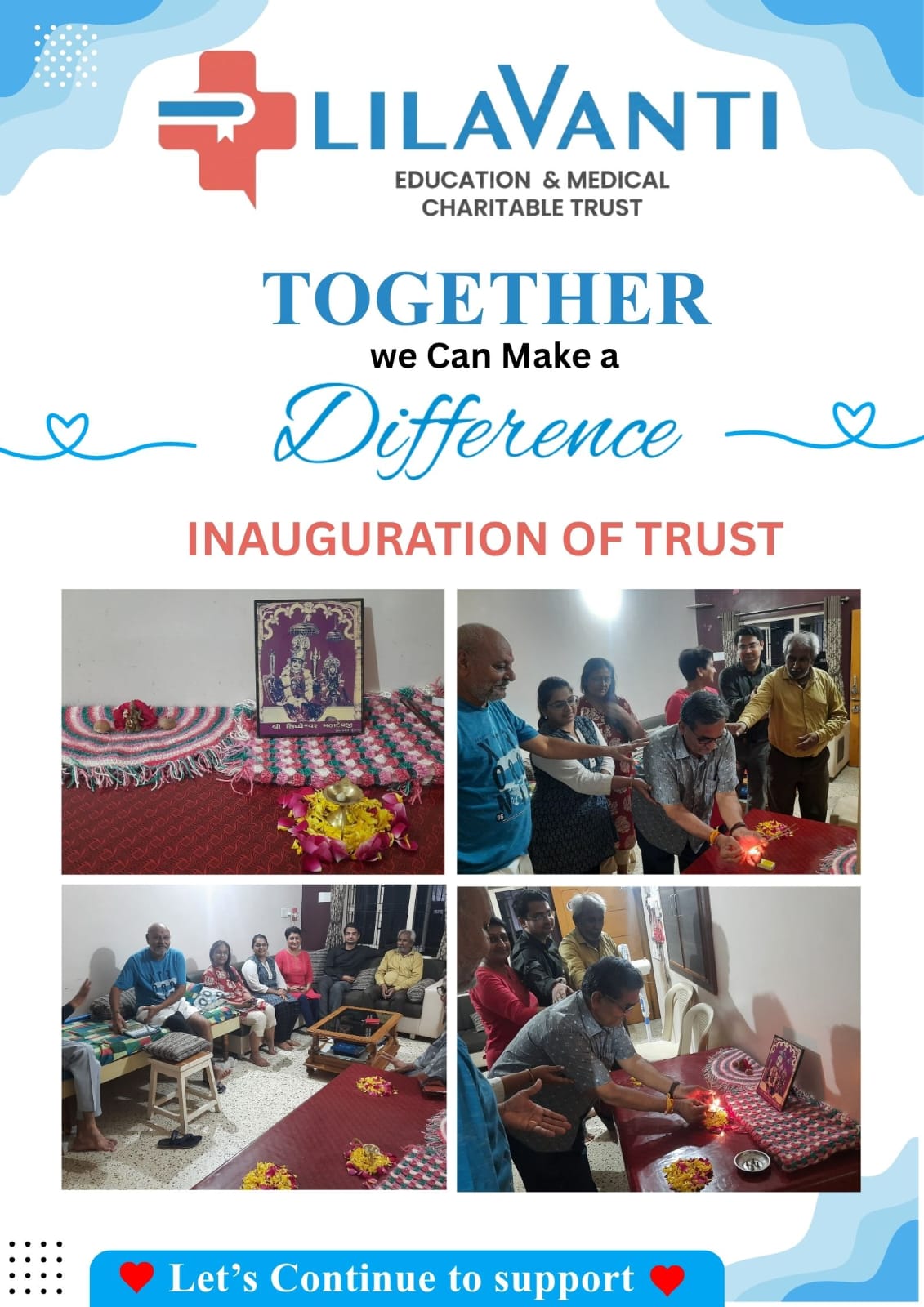 Inauguration of Trust